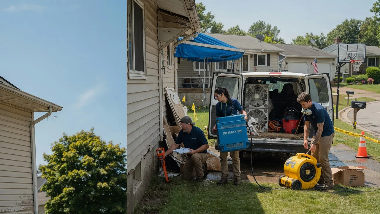 Ceiling Leak Cleanup in Livonia, LA near me
