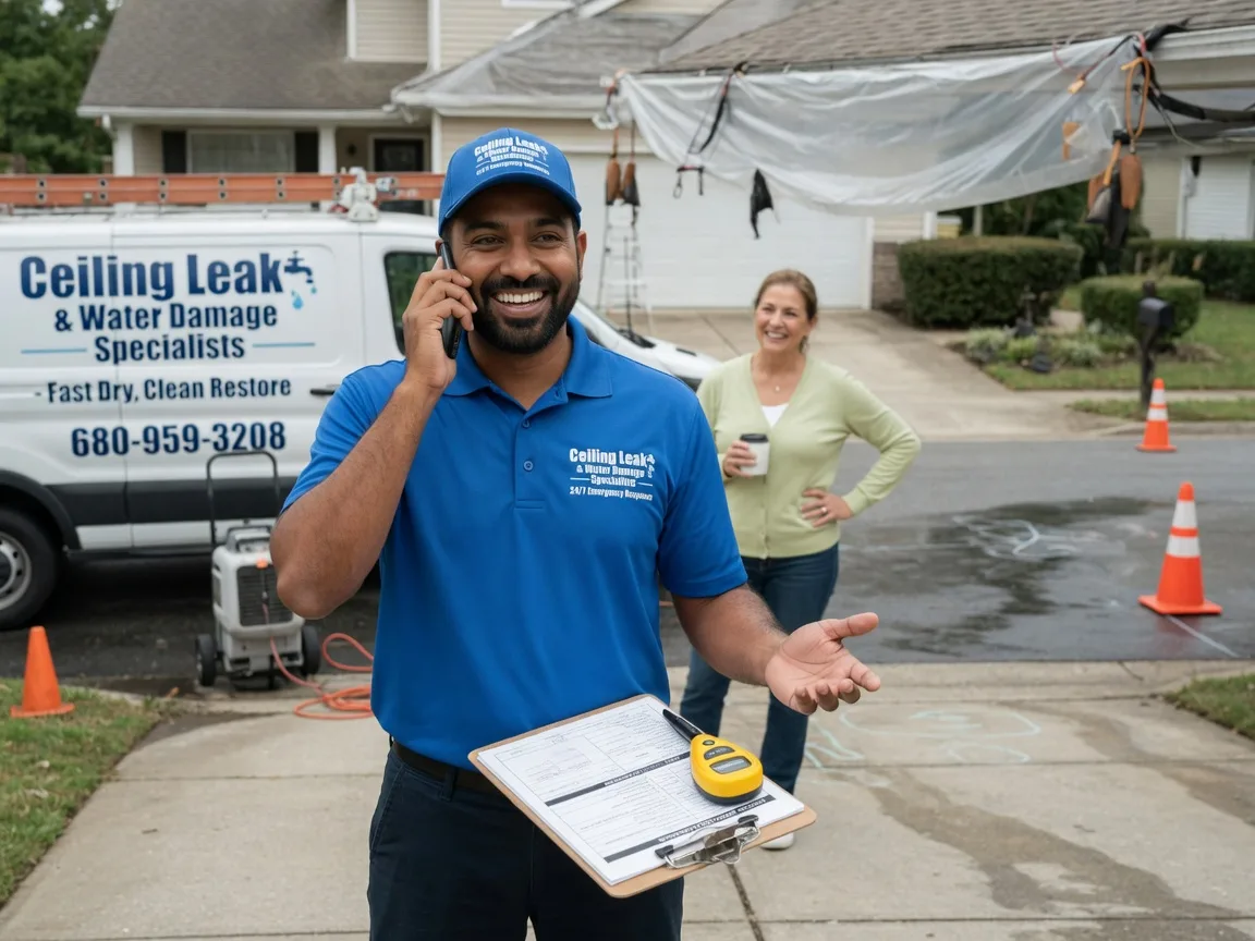Ceiling Leak Cleanup Livonia, LA FAQs